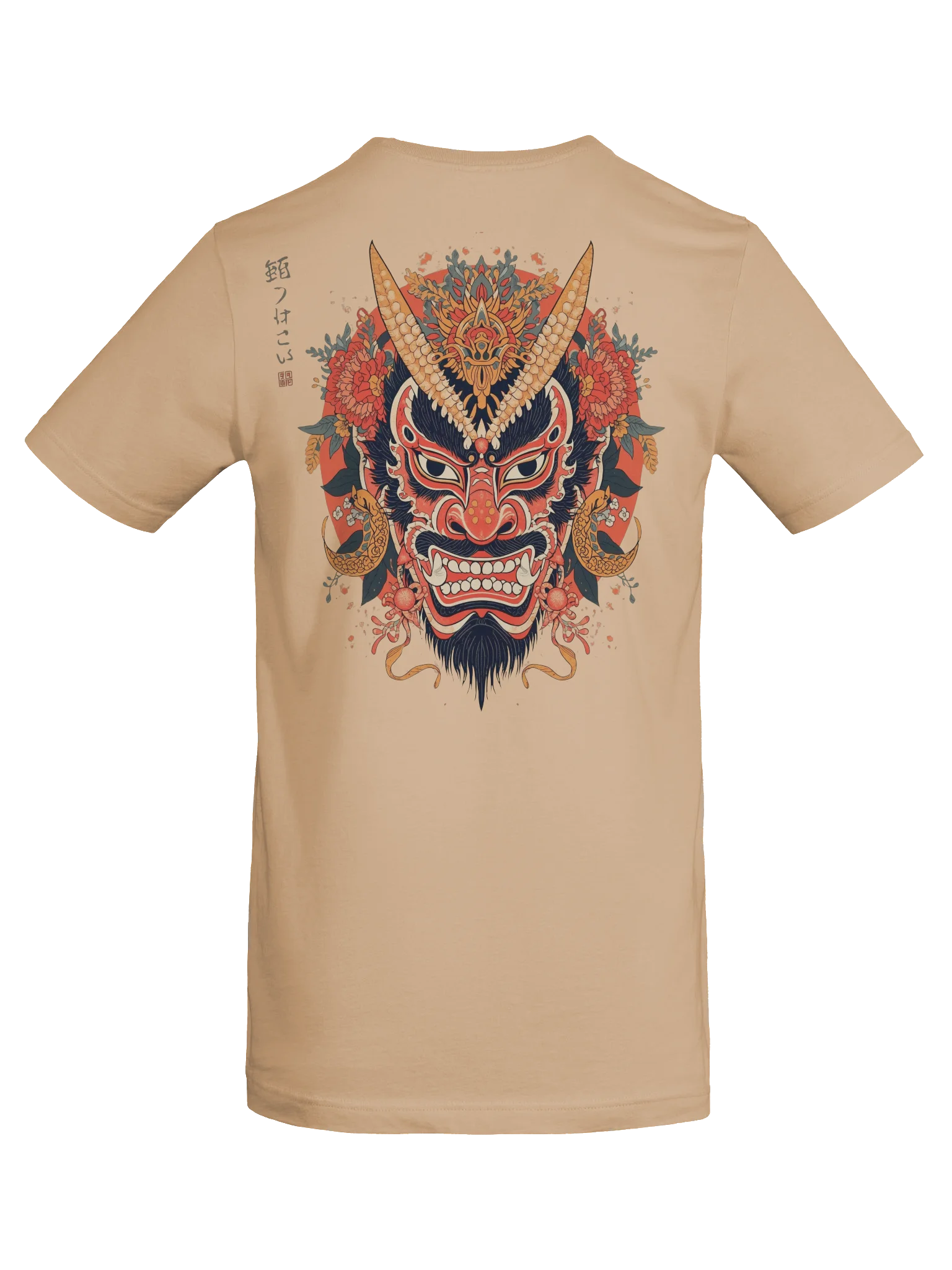 The Bold Oni Mask Streetwear T-Shirt product image (6)