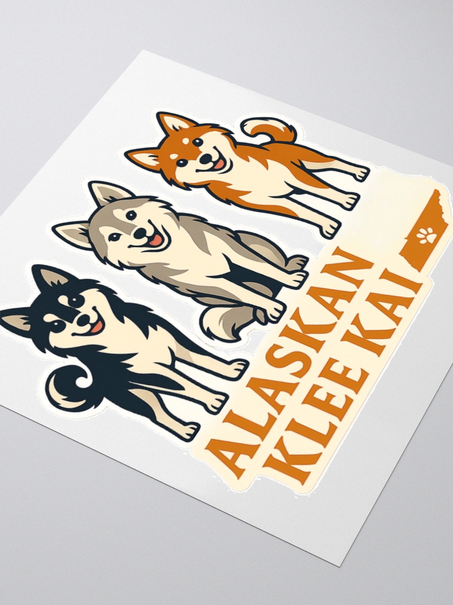 Klee Kai Crew Sticker product image (5)