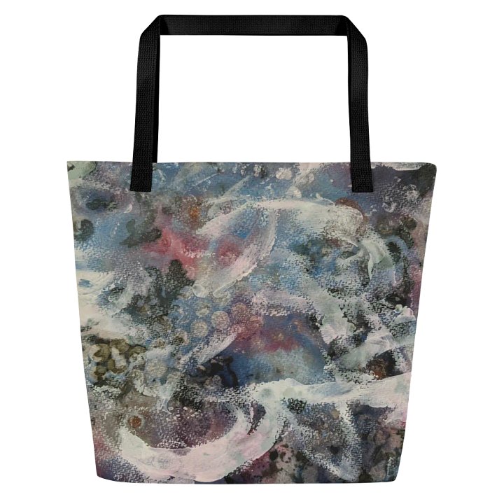Flourish with Blue Tote Bag product image (1)