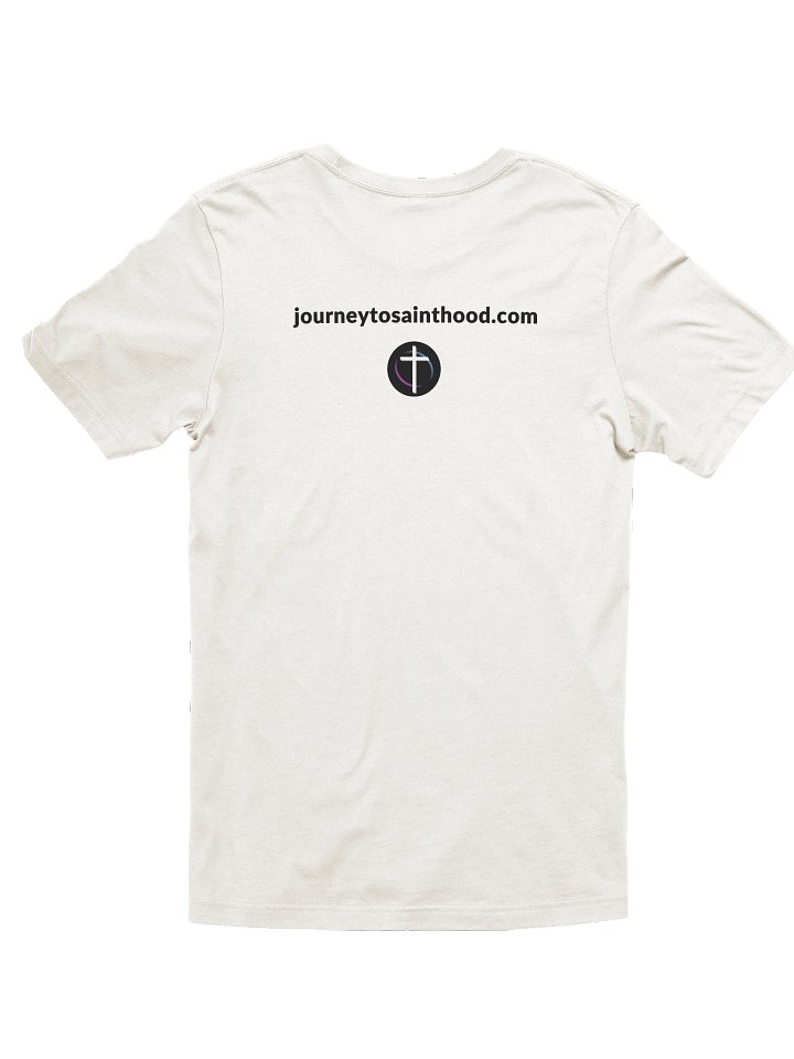 Be Saintly T-Shirt - Light with Black Lettering product image (74)