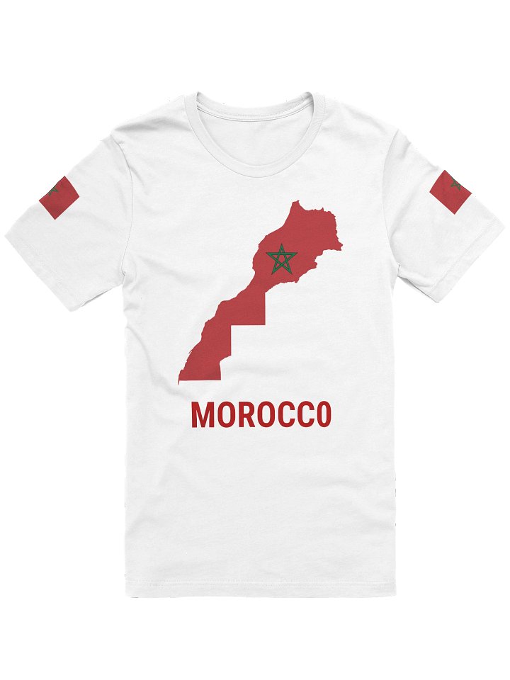 Morocco 2026 World Cup Flag Tee - Premium Unisex T-shirt product image (5)