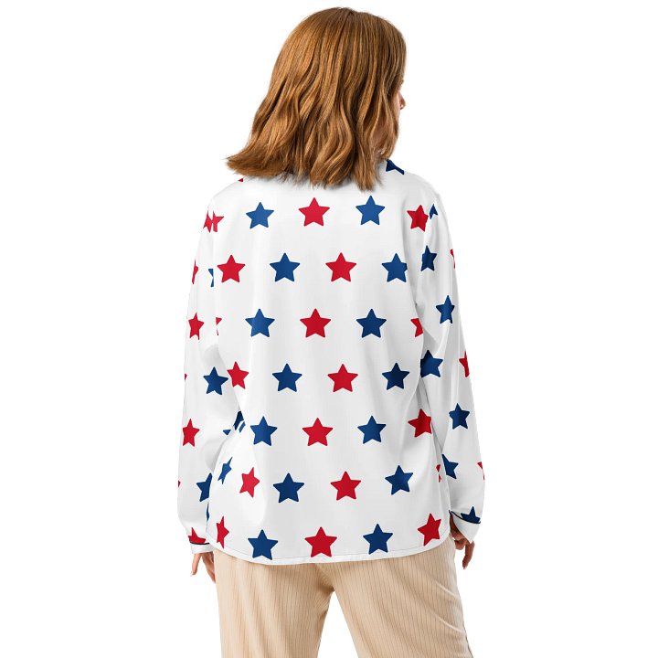 Starry Sky Silky Pajama Top product image (3)