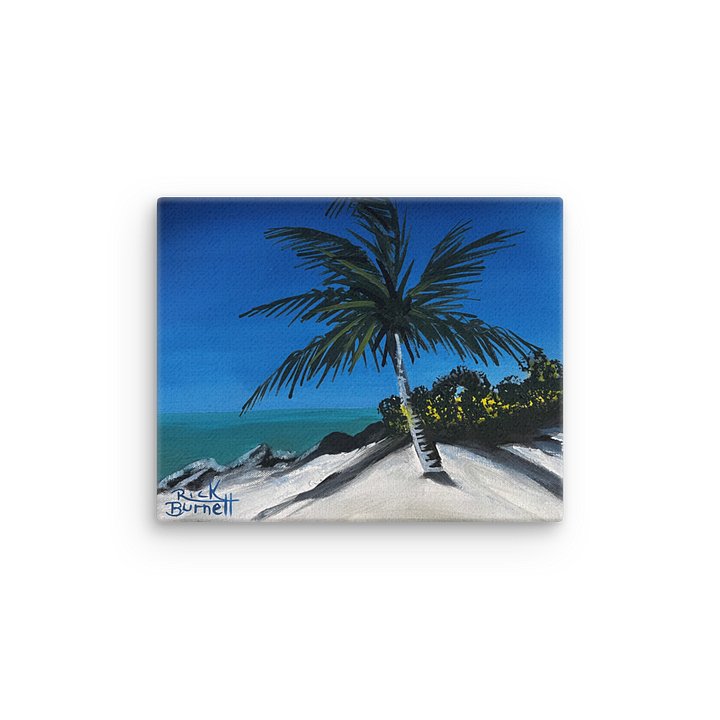 Rick Burnett Fort Zach Beach Thin Canvas Print product image (1)