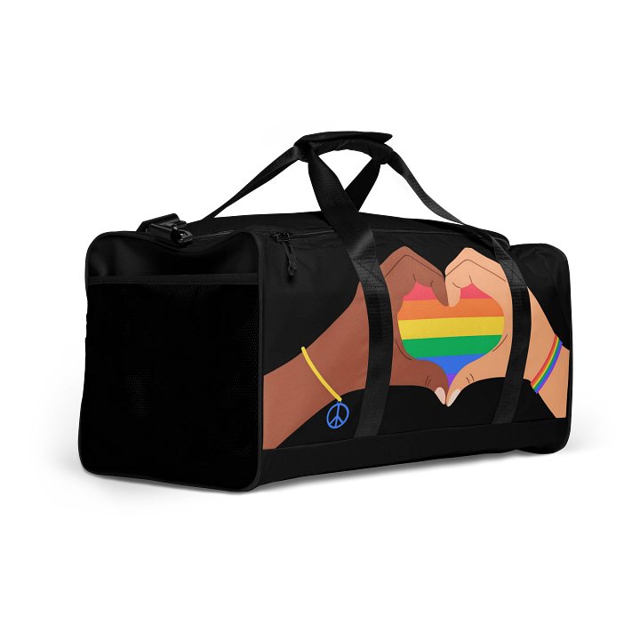 Pride Heart All-Over Duffle Bag product image (2)