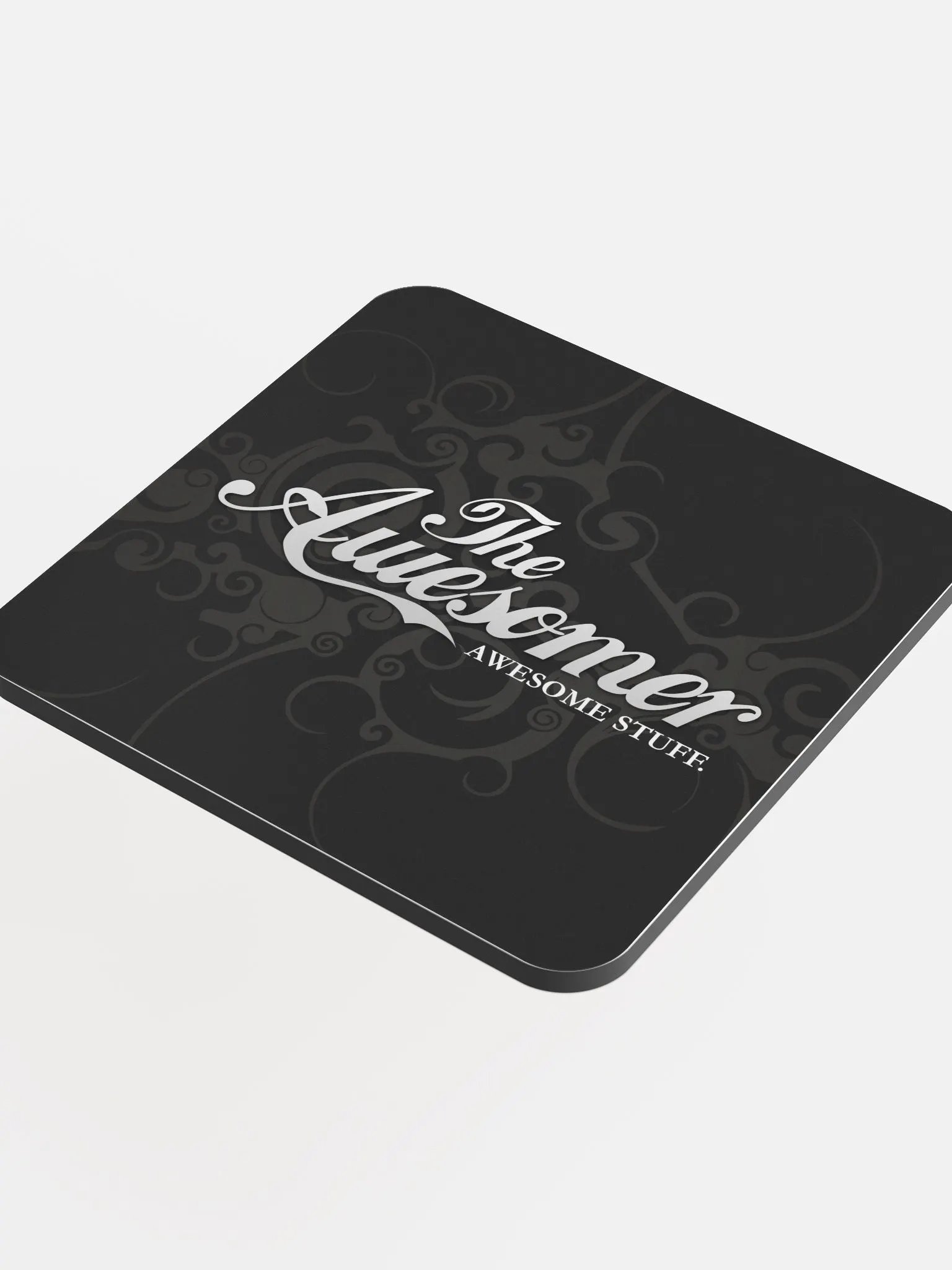Awesomer Gloss Cork-Backed Coaster product image (4)