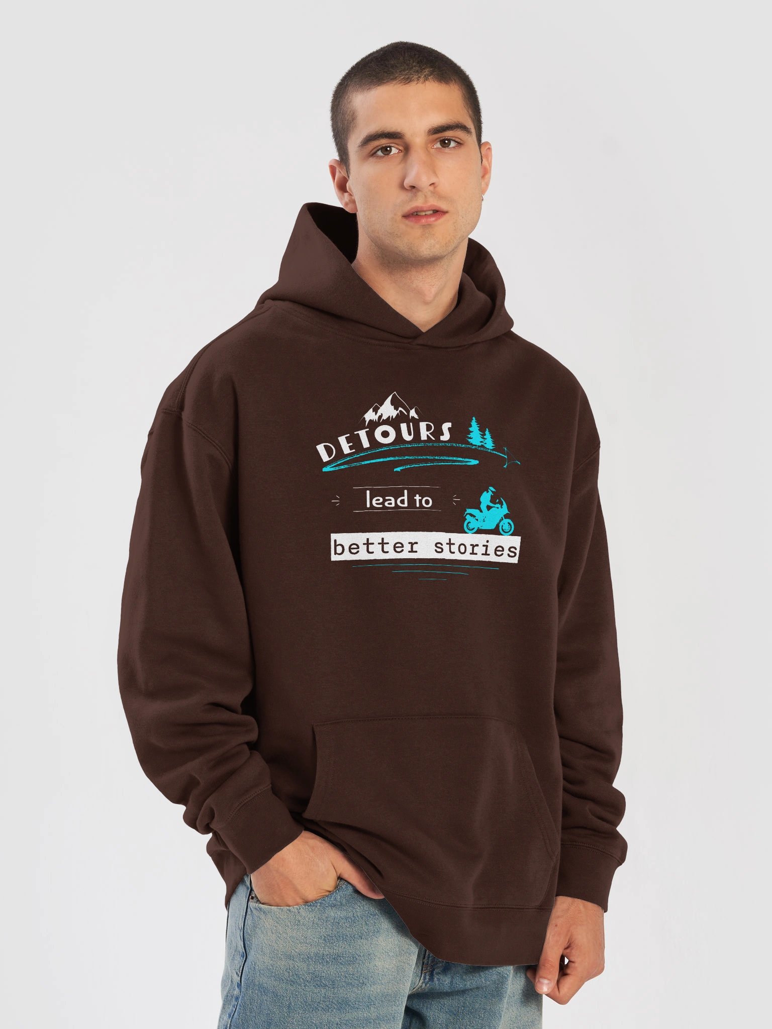 Detours lead to better Stories | MEN’S Hoodie product image (2)