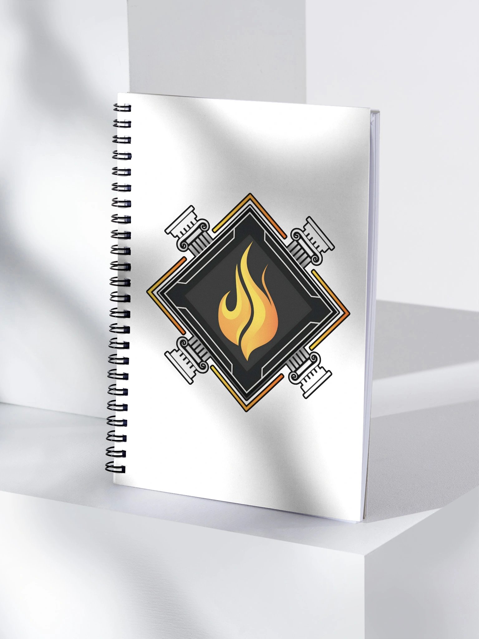Stoic Spiral Notebook (Logo Only) product image (4)