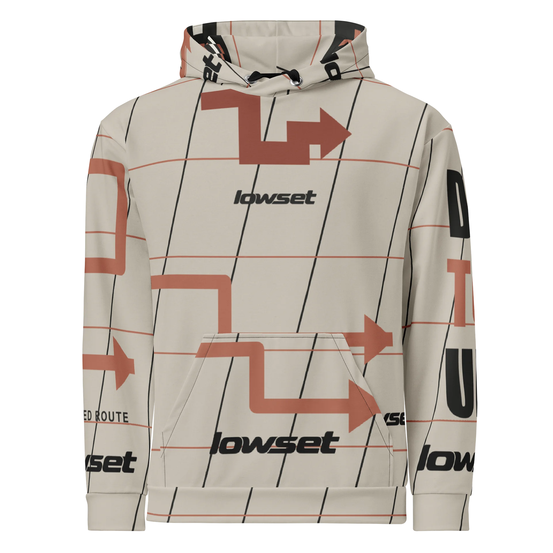 LOWSET / DETOUR — AOP Hoodie product image (1)