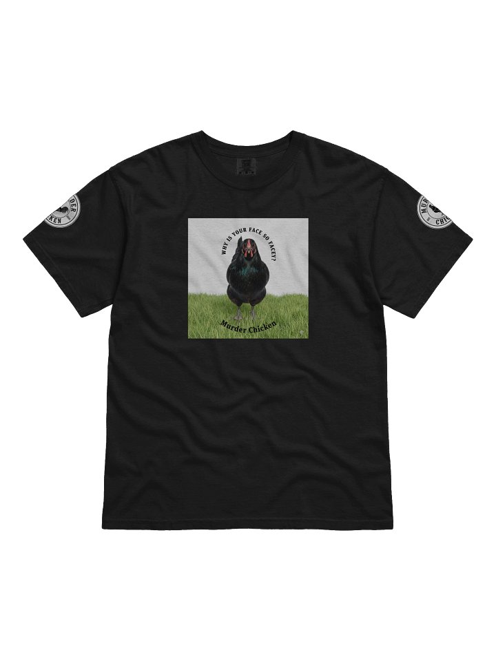 Murder Chicken Facey T-Shirt product image (1)