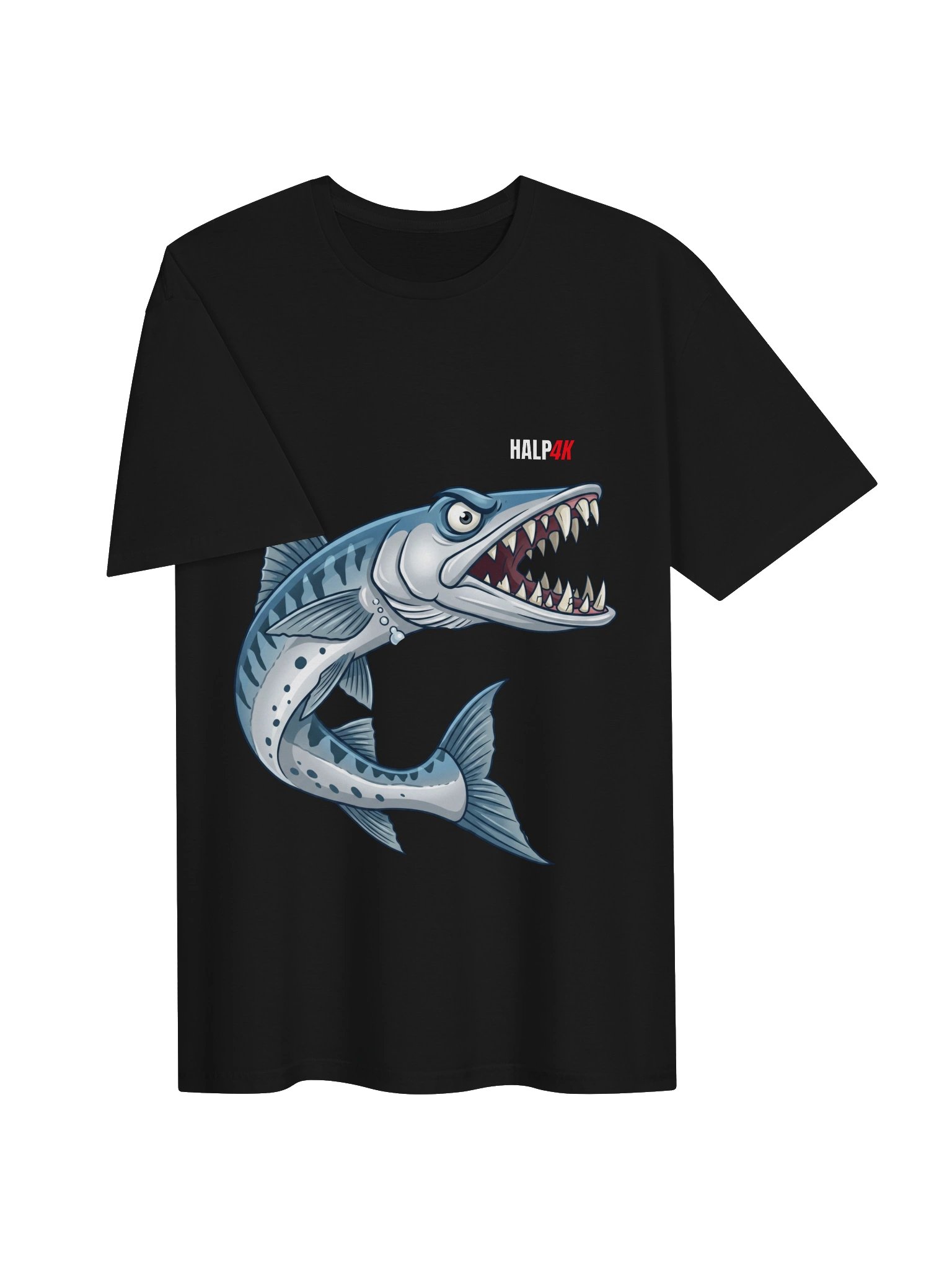 Remera HALP4K Fish Series – Barracuda product image (3)