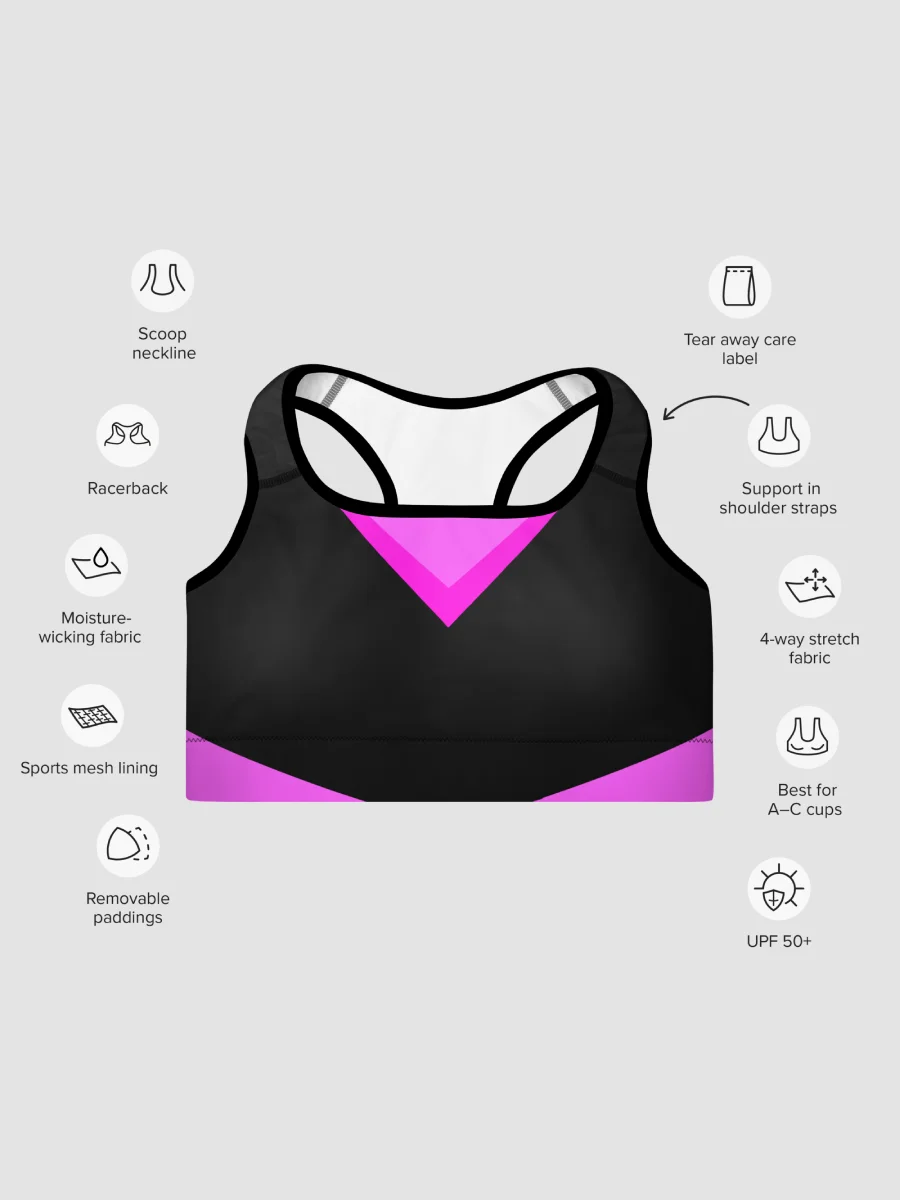 Smashley Fitness - Sports Bra in Pink product image (7)