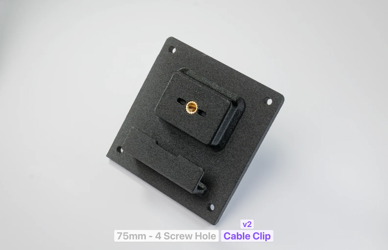 VESA 75mm to 1/4"-20 Adapter (4-screw) product image (3)