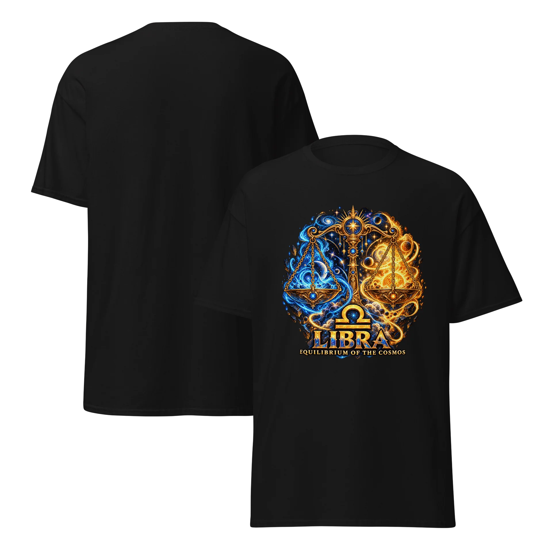 Equilibrium of the Cosmos — Libra Zodiac Tee product image (7)