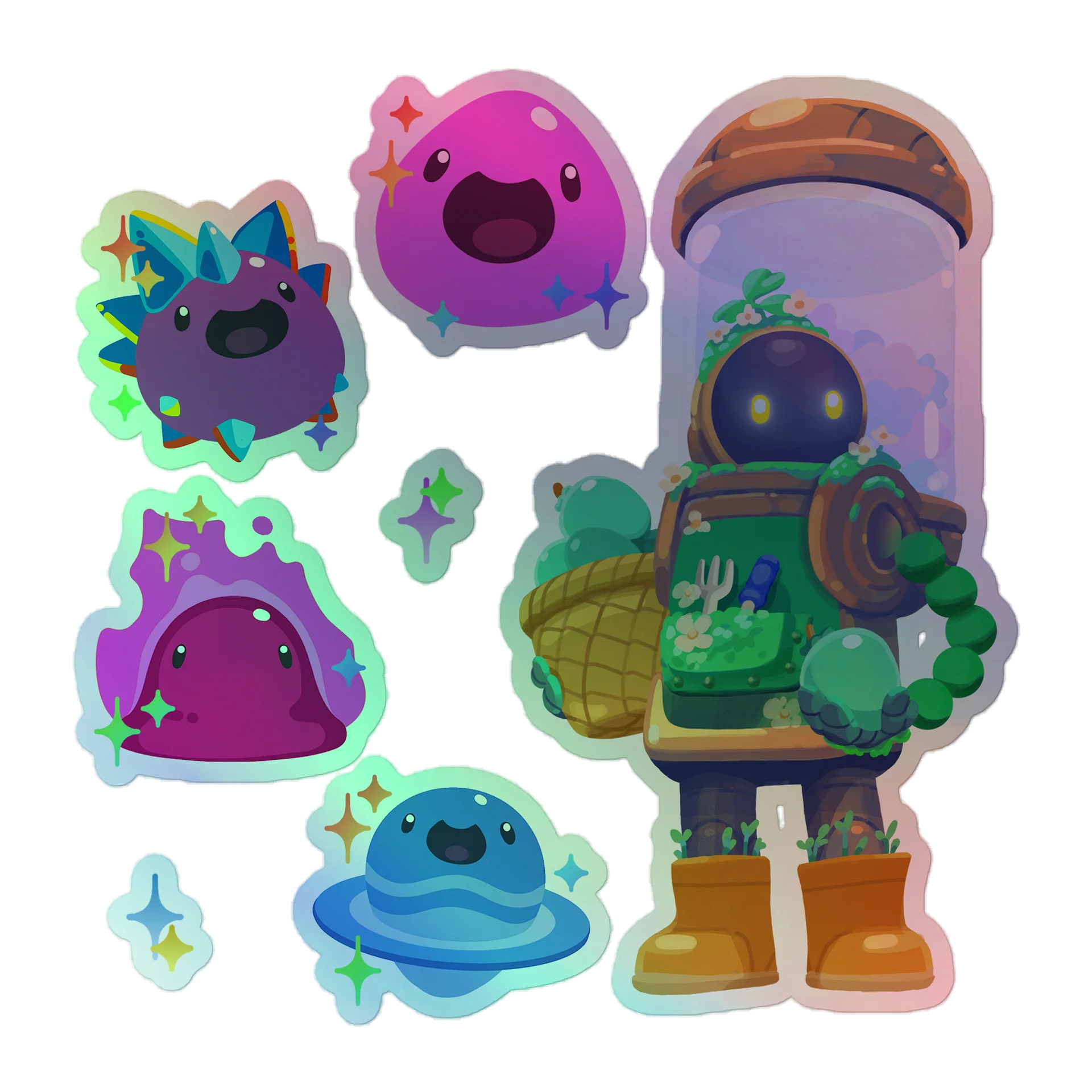 Radiant Slime Sticker Pack 3 product image (1)