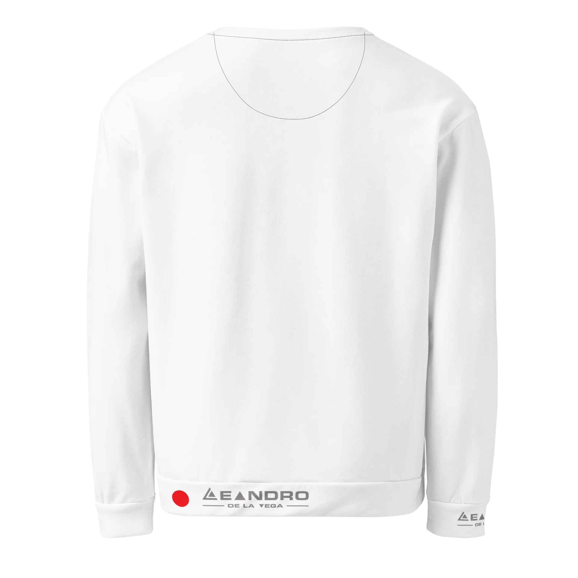 LEANDRO DE LA VEGA - SWEAT SHIRT "WE CAME TO CHANGE THE GAME" WHITE FLAG OF JAPAN product image (2)