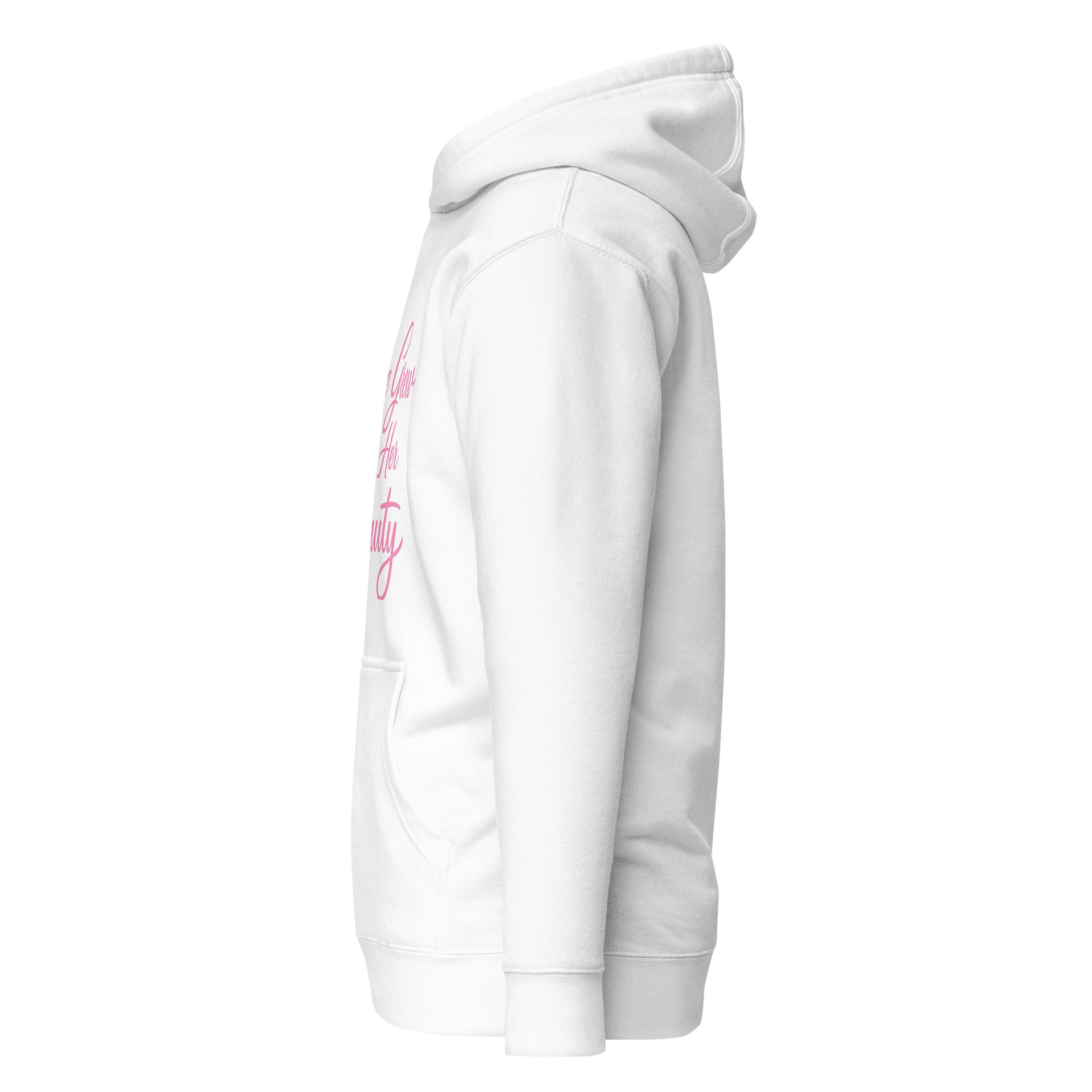 She Grew Into Her Pretty – Feminine Growth Hoodie product image (3)