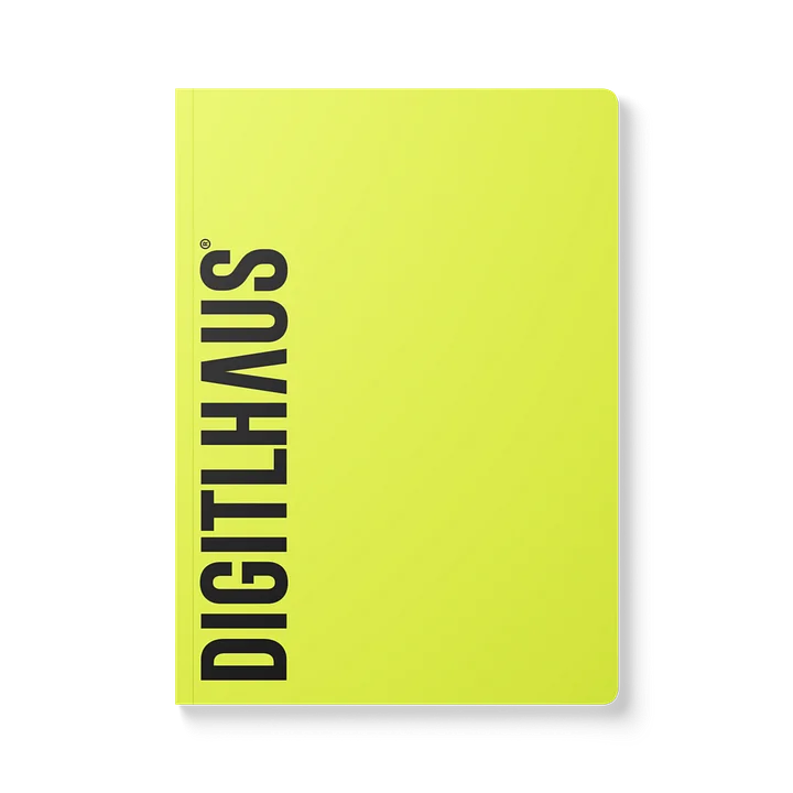 DigitlHaus Notebook - Yellow product image (1)