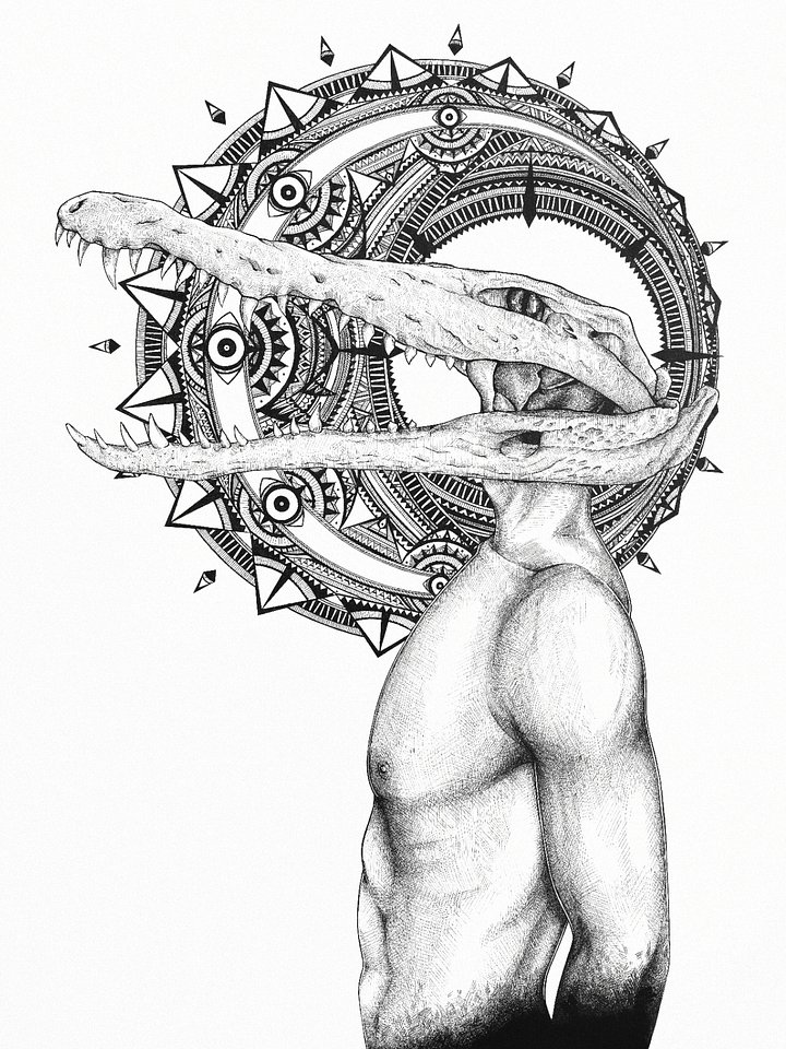 Hold my Head III • Print product image (2)