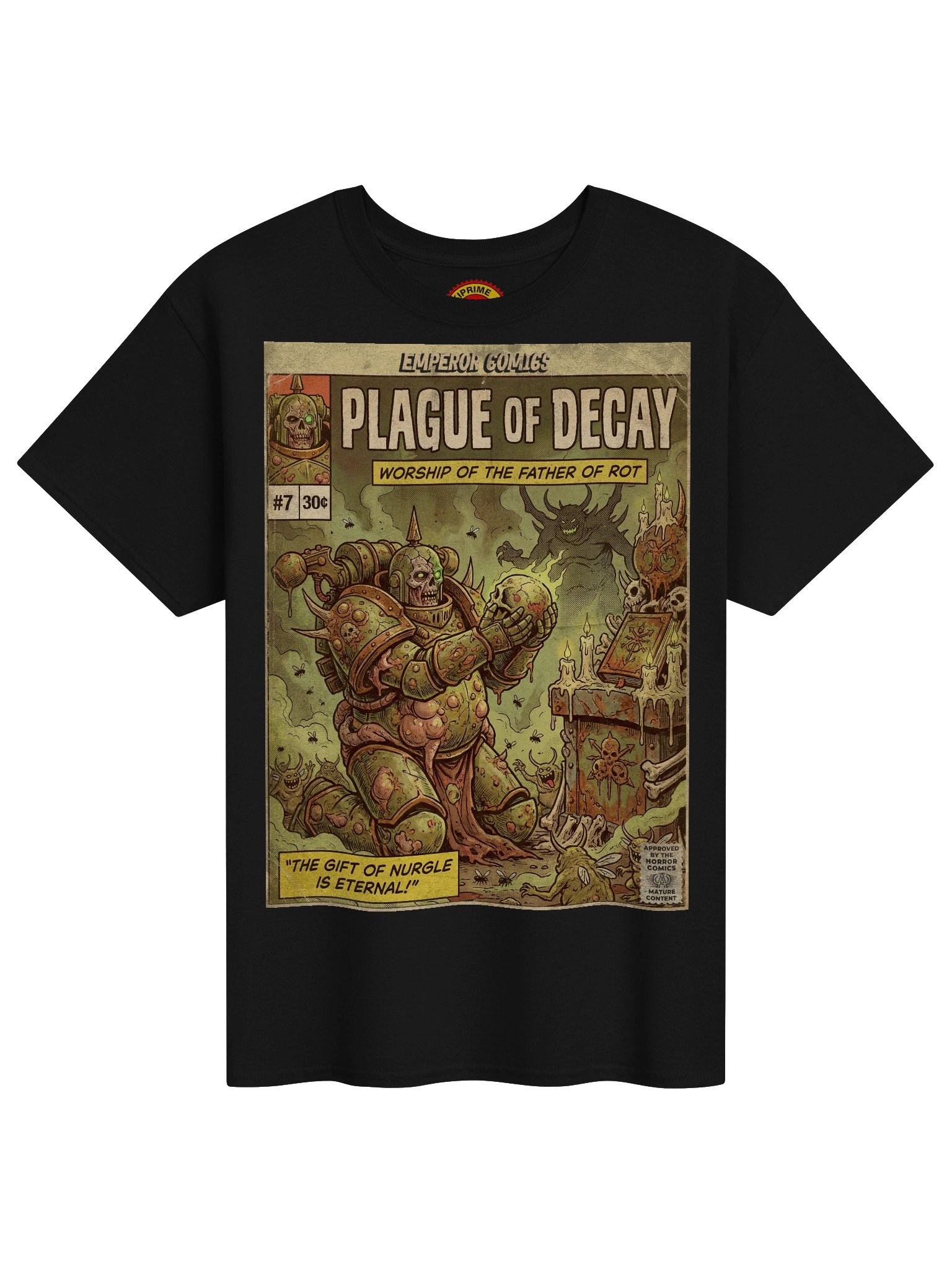 Plague of Decay Comic Art T-Shirt product image (1)