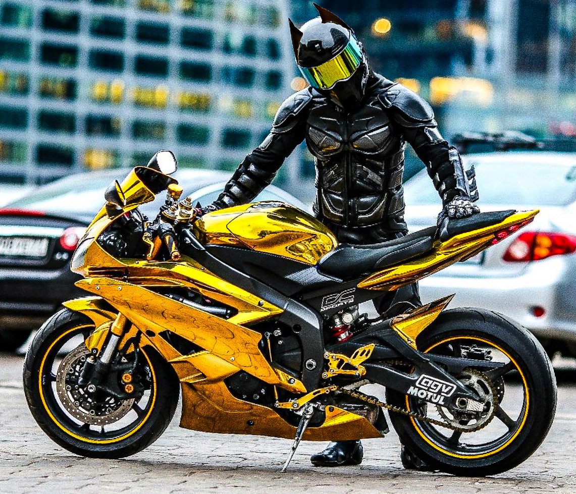 Batman ears for moto helmet ( horns ,sports equipment, gear, protection) product image (2)