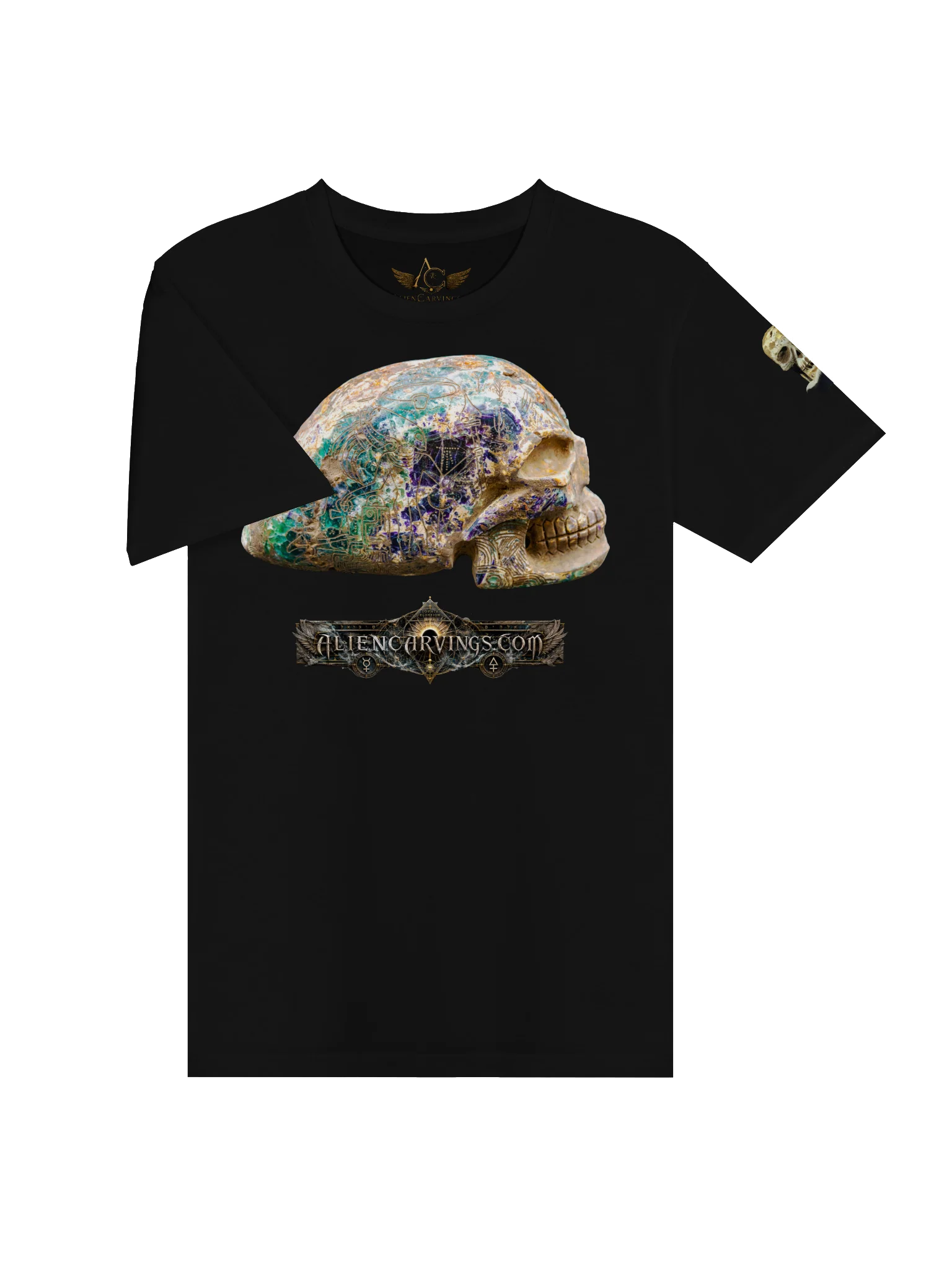 Giant Fluorite Skull Premium T-Shirt product image (3)