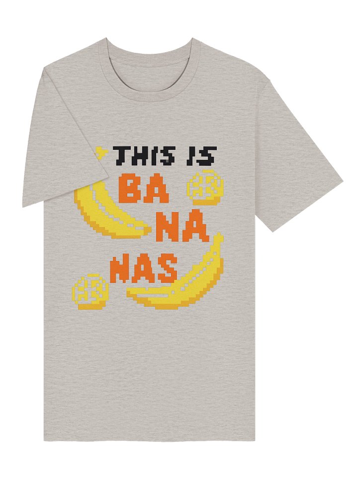 Bananarama Pixel Art Organic Tee product image (8)