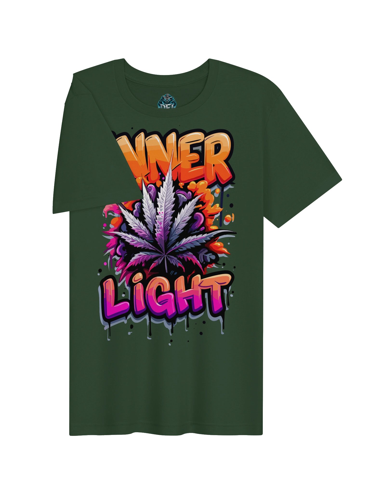 Inner Light Cannabis Graphic Tee product image (3)