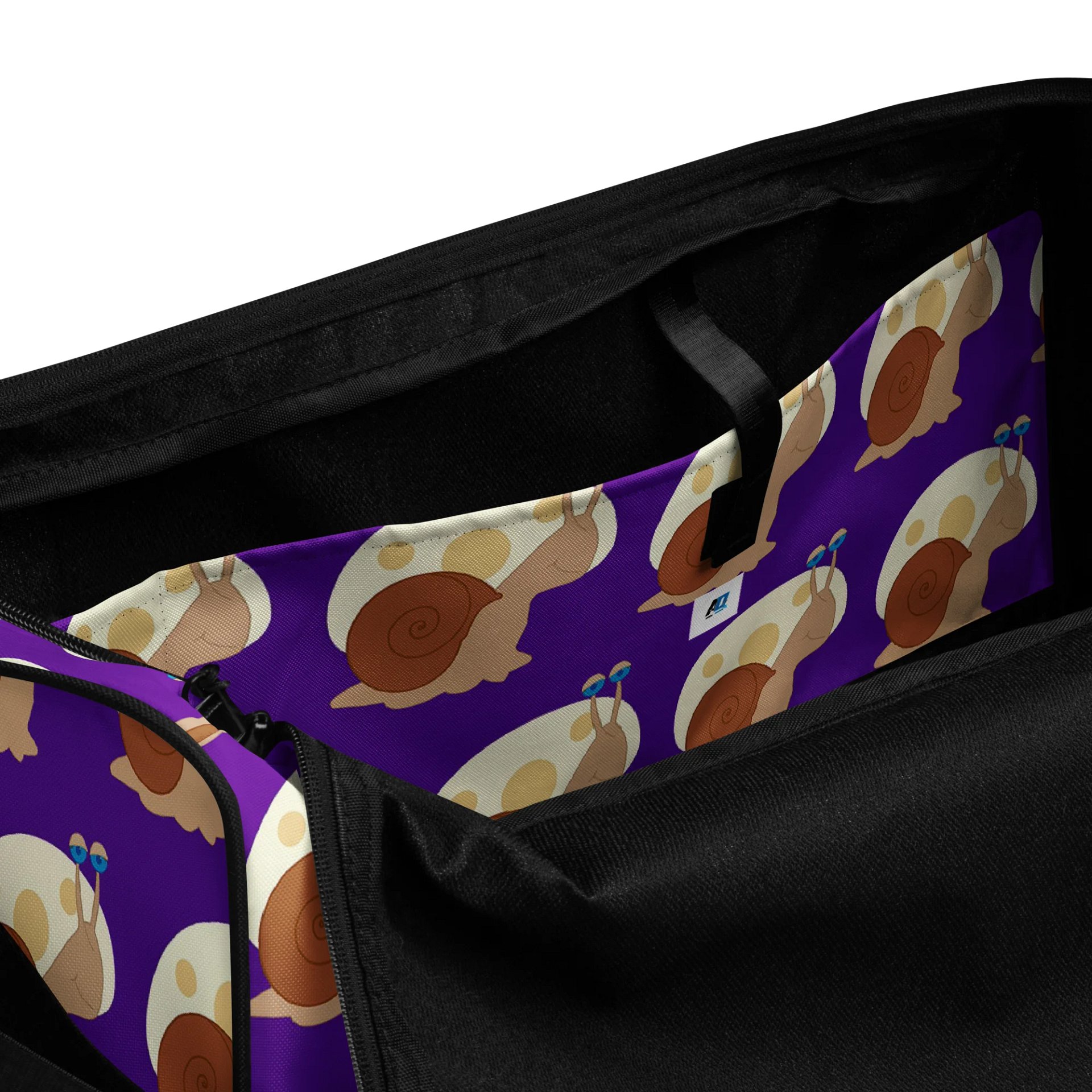 Whimsical Snail Trails Duffle Bag product image (6)