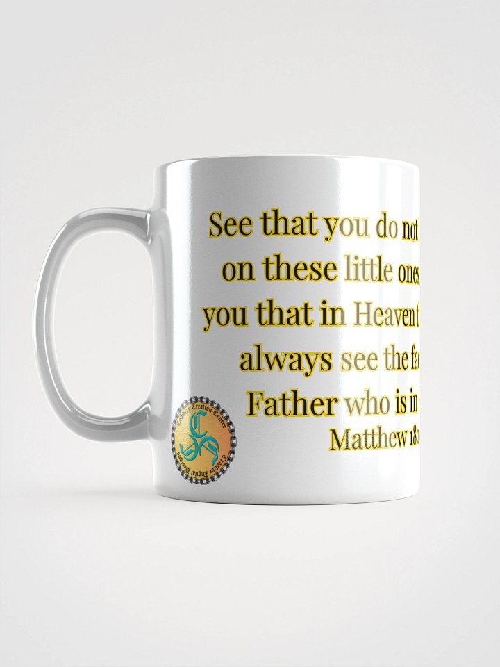 Angels Watch Over Them (Female) Glossy White Mug product image (1)