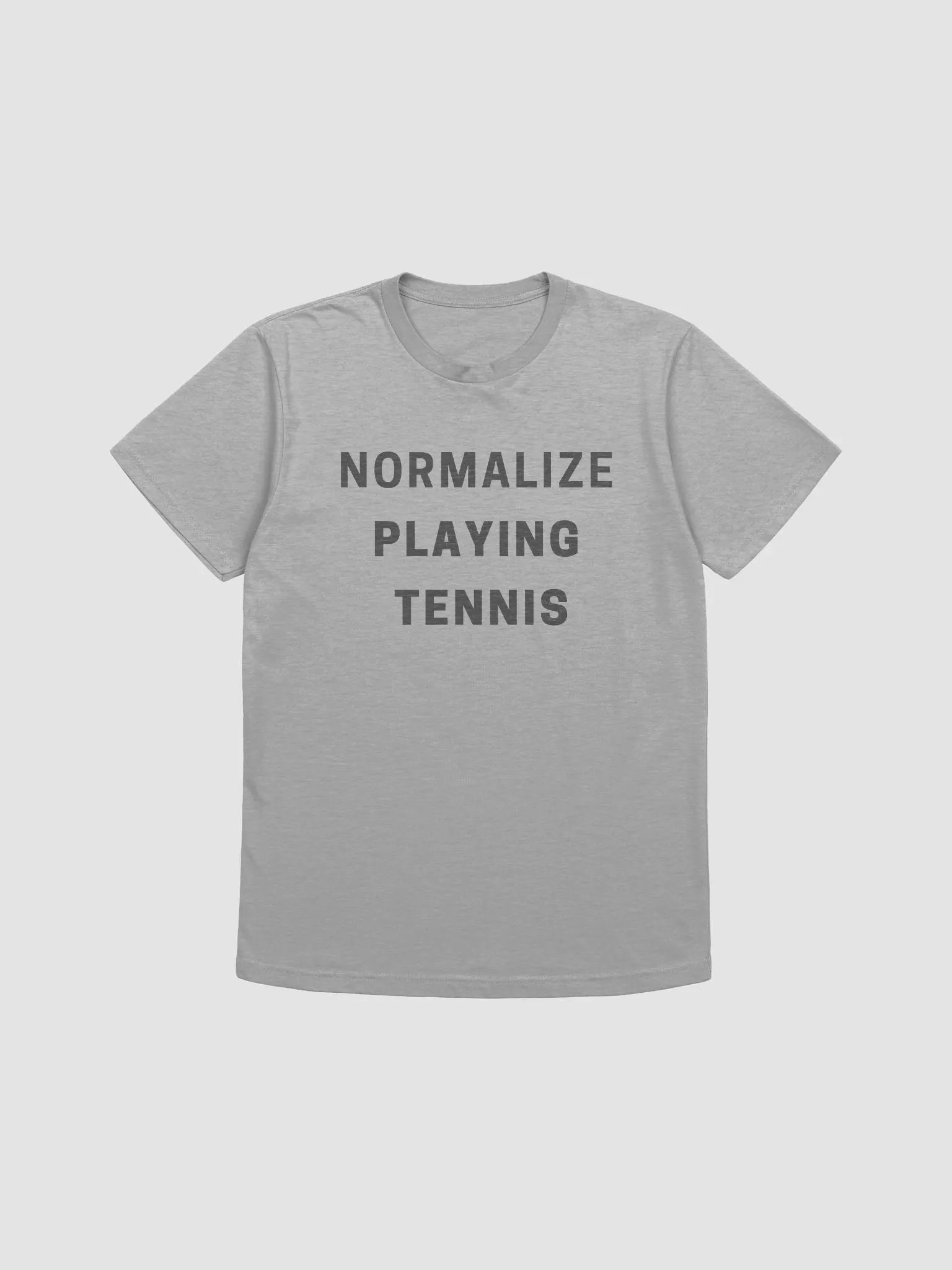 Normalize Playing Tennis T-Shirt product image (1)
