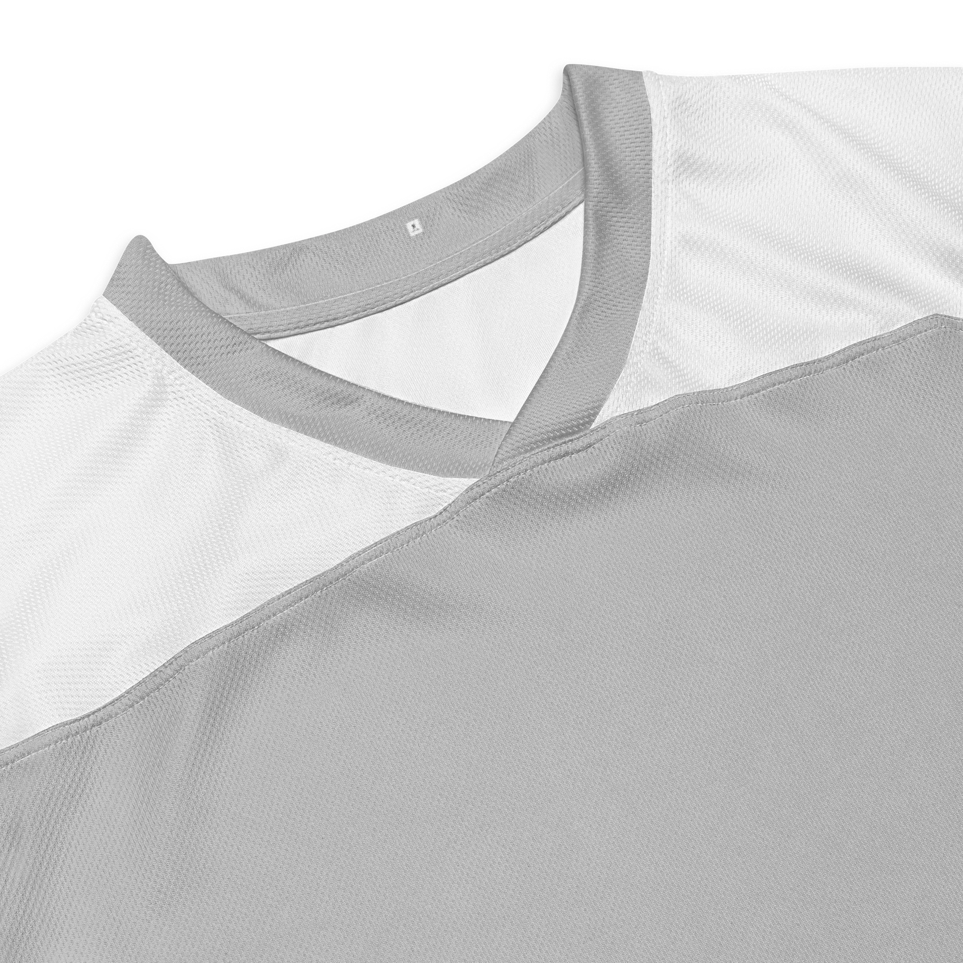 Minimal Gray All-Over Print Hockey Fan Jersey product image (6)