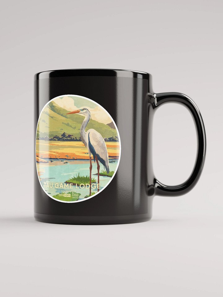 Black Tau (Heron) Mug product image (1)