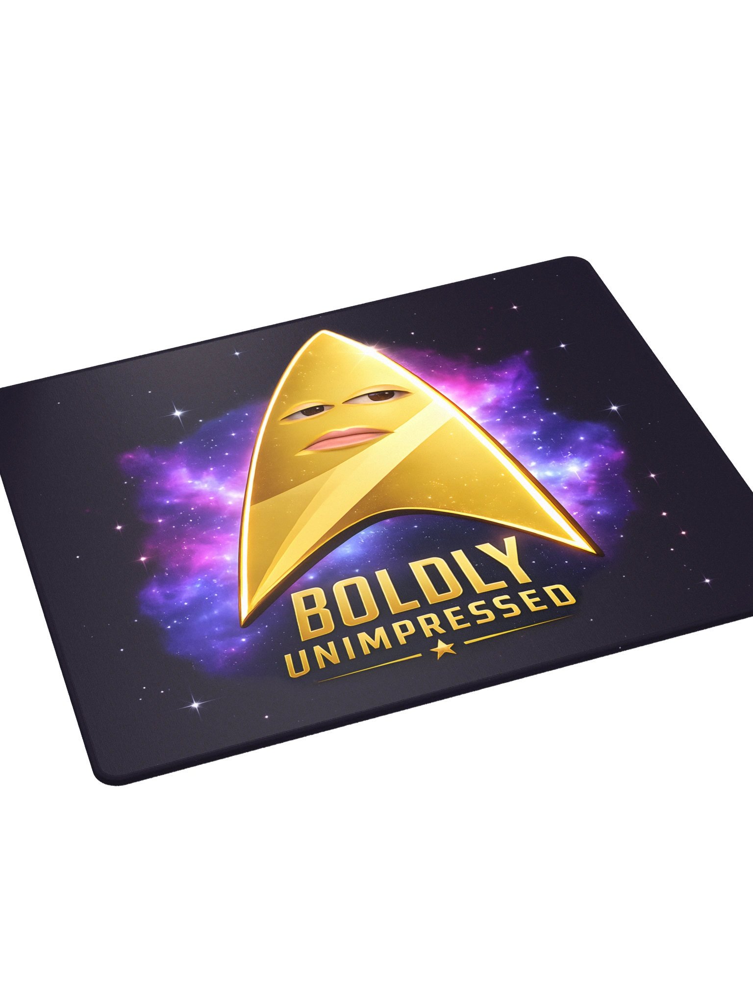Badgey’s Boldly Unimpressed Gaming Mat product image (3)