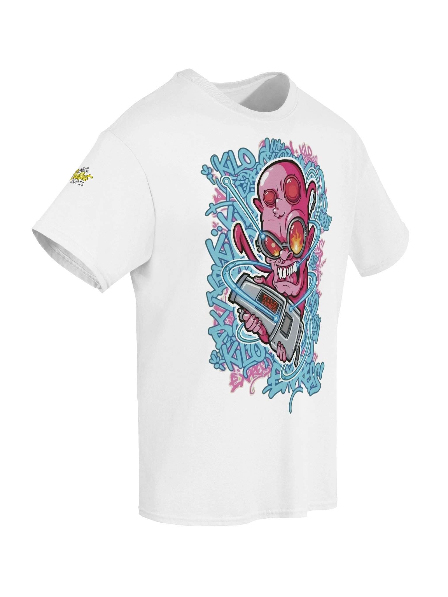 Kilo Express - Money Soldier Blue Pink Slip Tee product image (16)