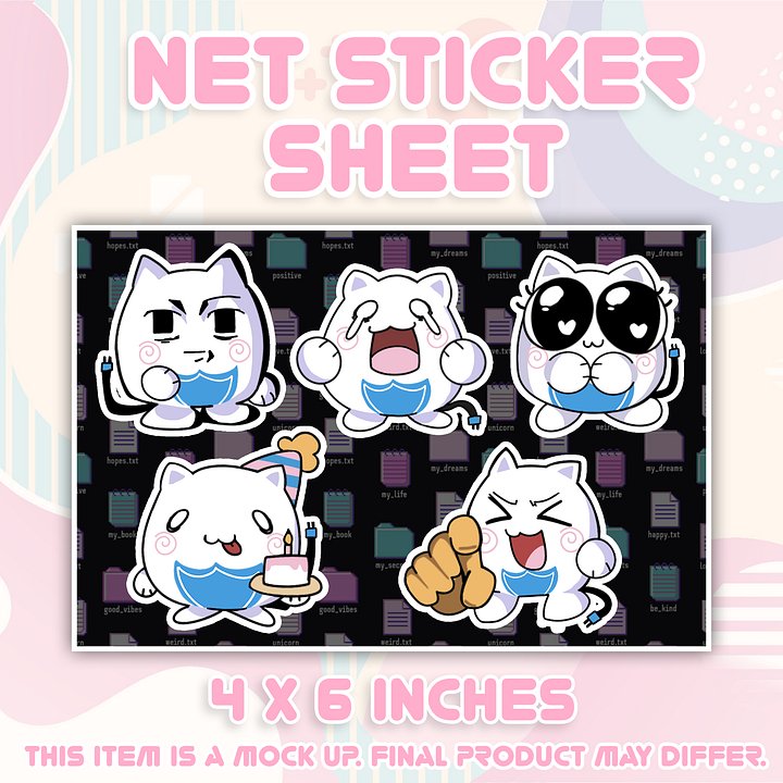 Net Sticker Sheet [PREORDER] product image (1)