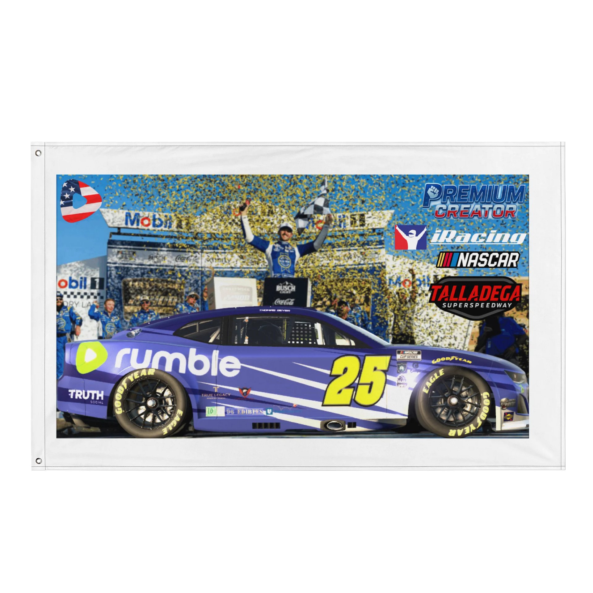 Vivid Visionary Flag product image (1)