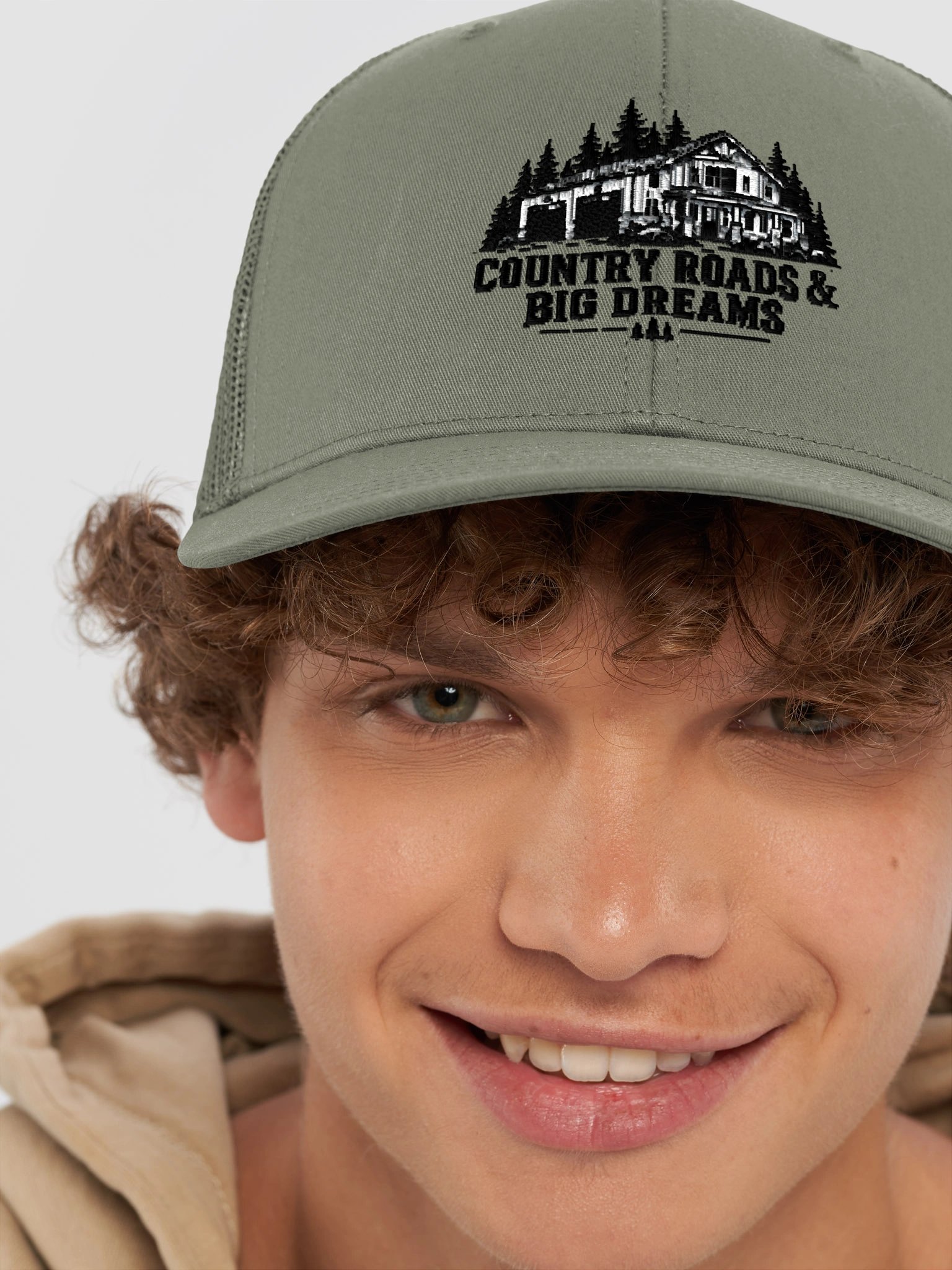 Country Roads & Big Dreams Trucker Hat product image (8)