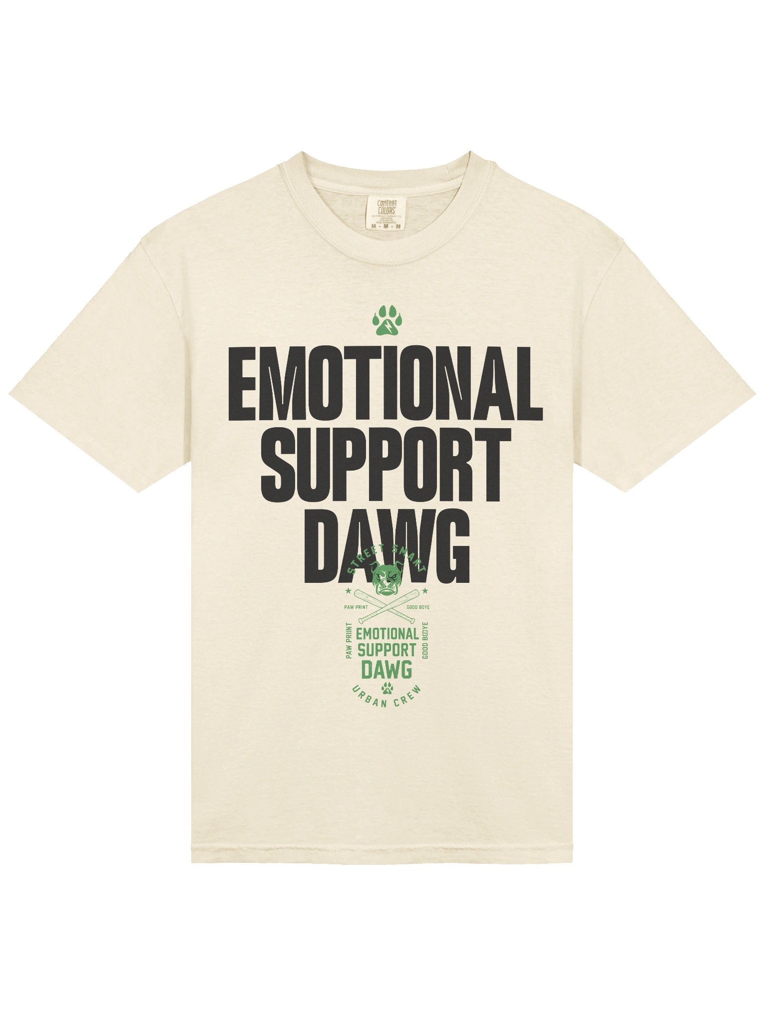 Emotional Support Dawg (Cream Tee II) product image (3)