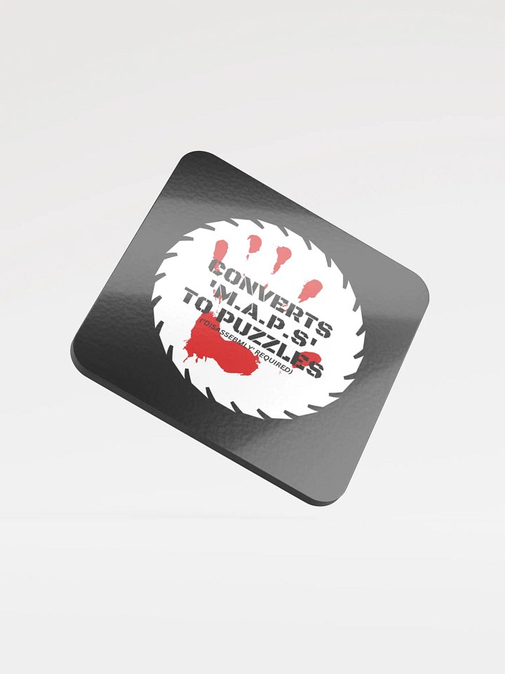 Converts 'M.A.P.s' To Puzzles Coaster product image (1)