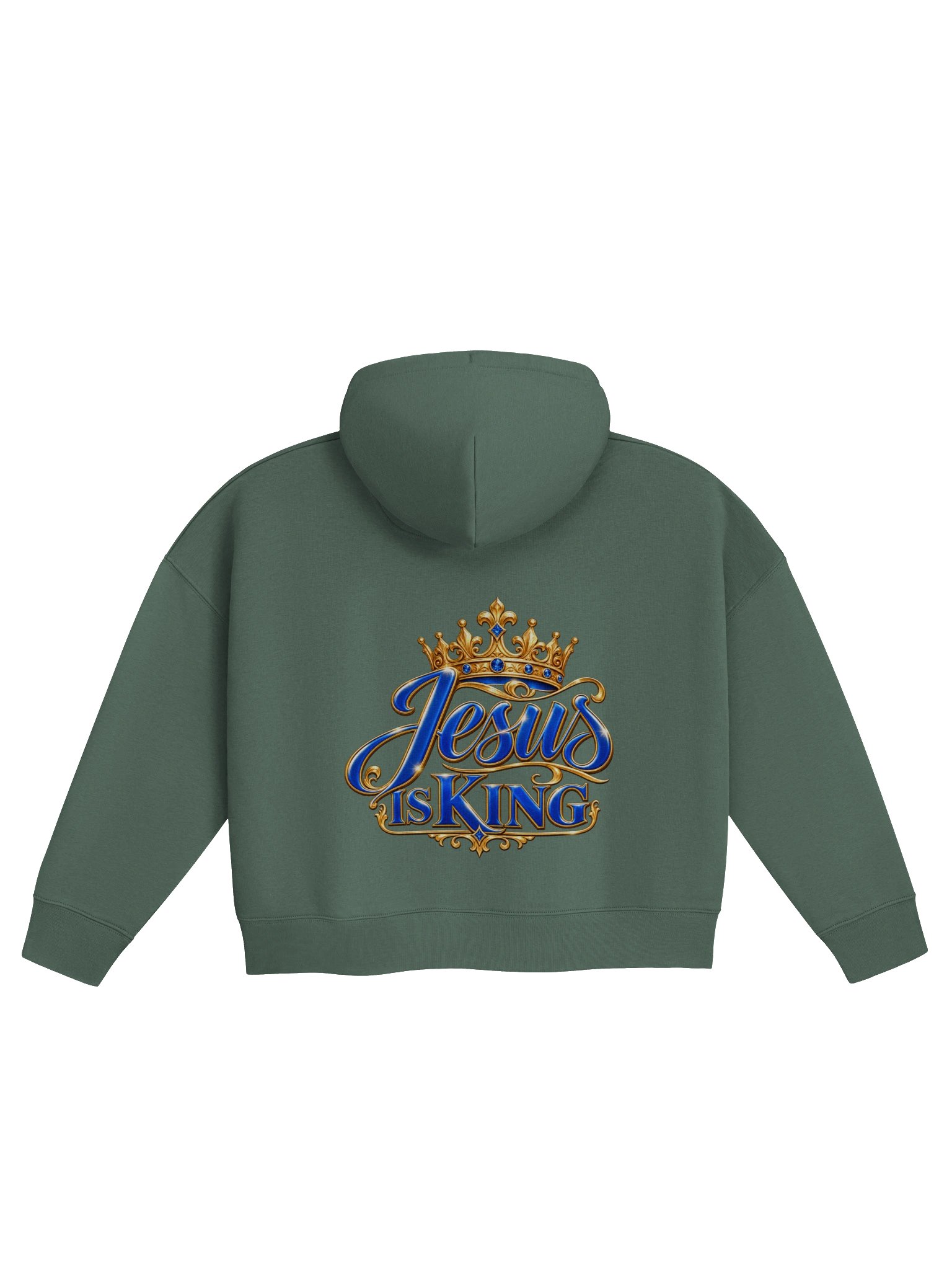 Women’s Jesus Is King Hoodie – King of Kings Christian Sweatshirt product image (22)