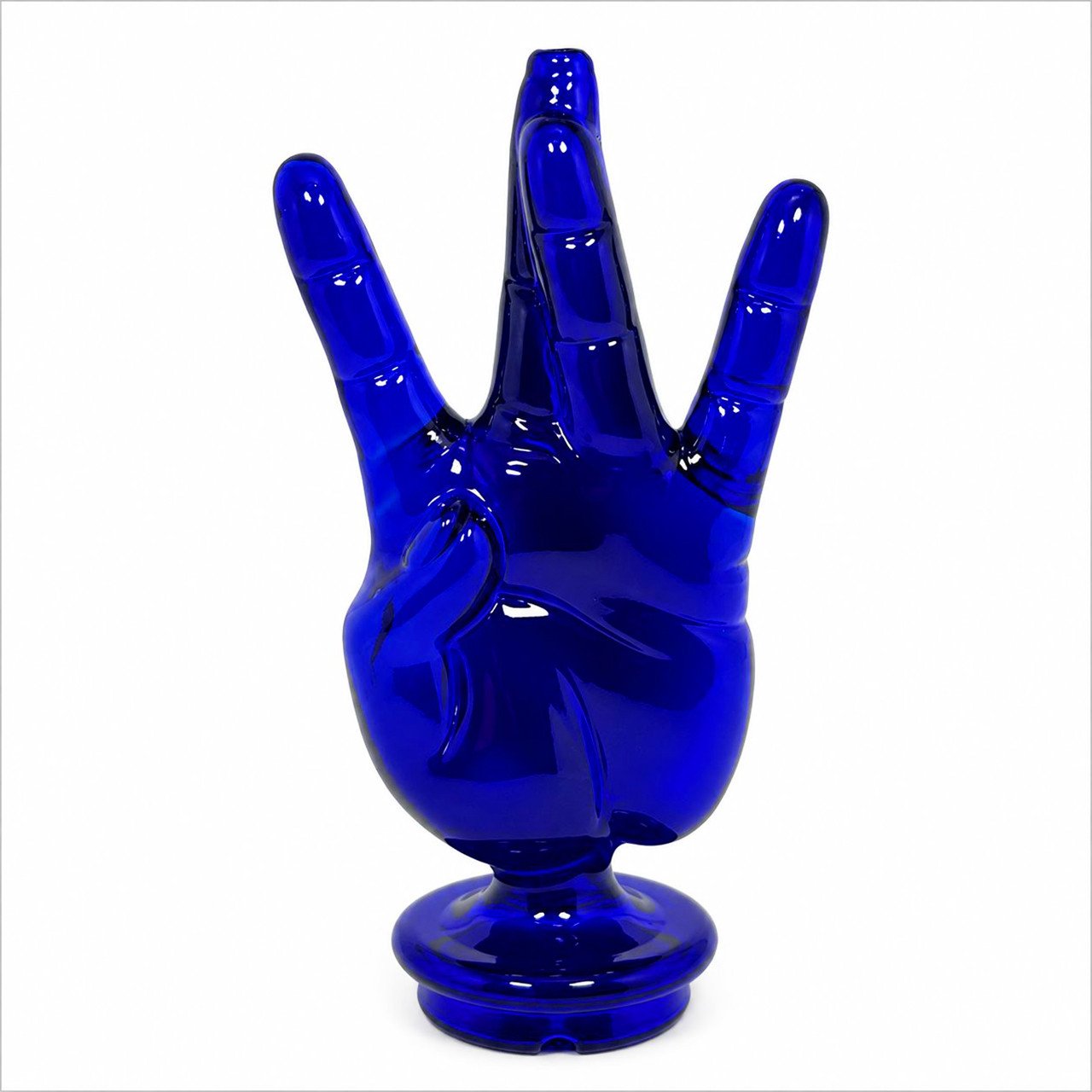Snoop Dogg - West Side Puffco peak Dry Glass Attachment - Blue product image (4)