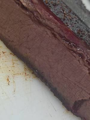 that brisket is juicy!! #brisket #traegergrills 