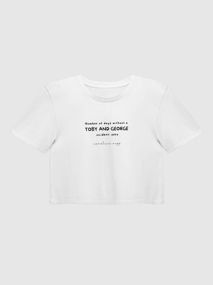 Toby and George Incident Crop Top - Light Colours product image (1)