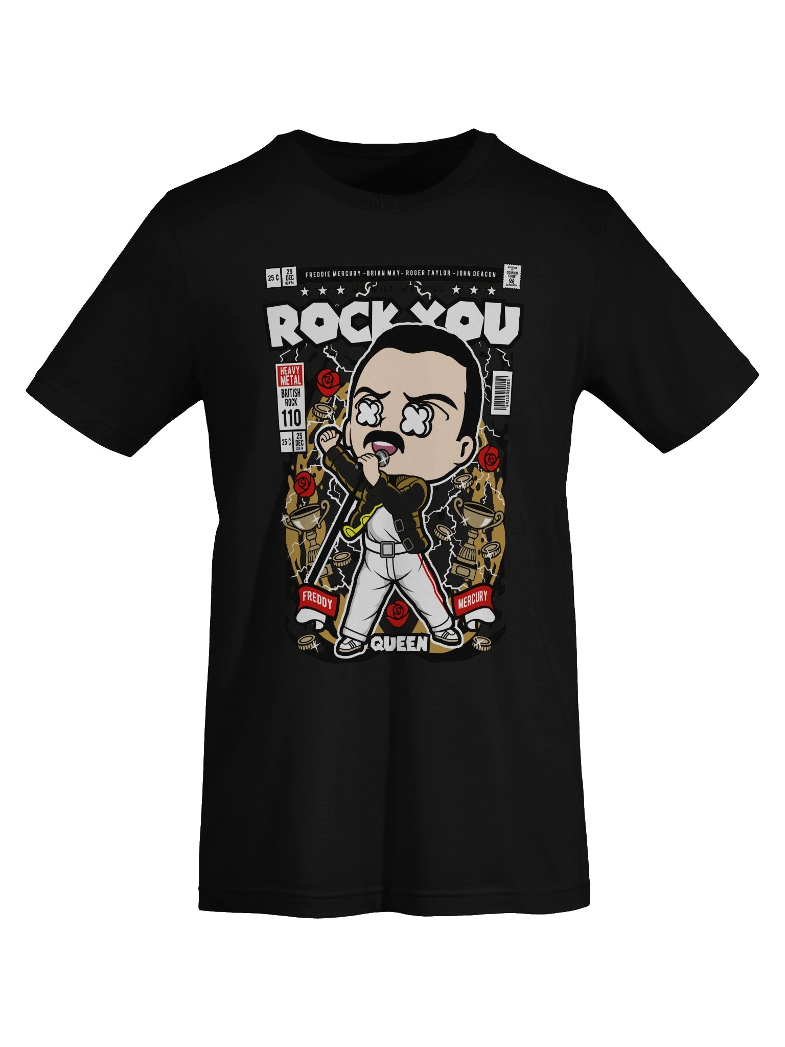 Rock You Comic Style T-Shirt product image (7)