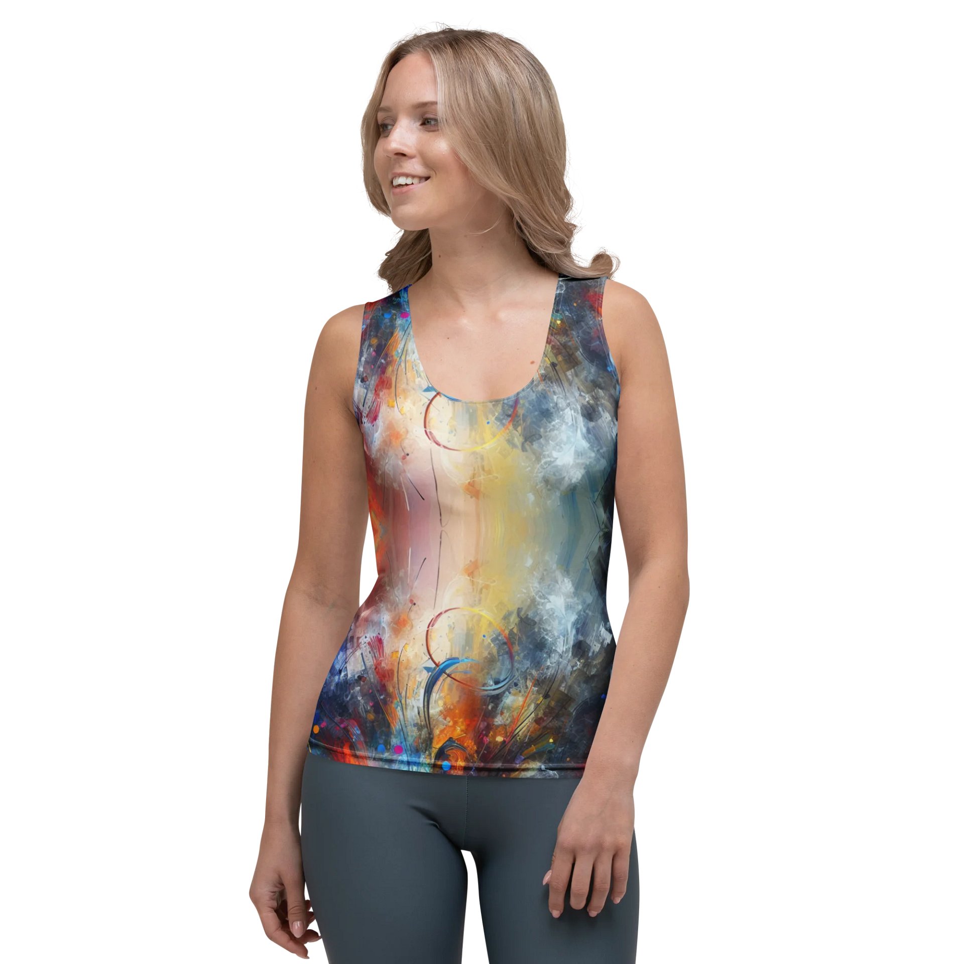Symmetric Swirls Women's Tank Top product image (1)