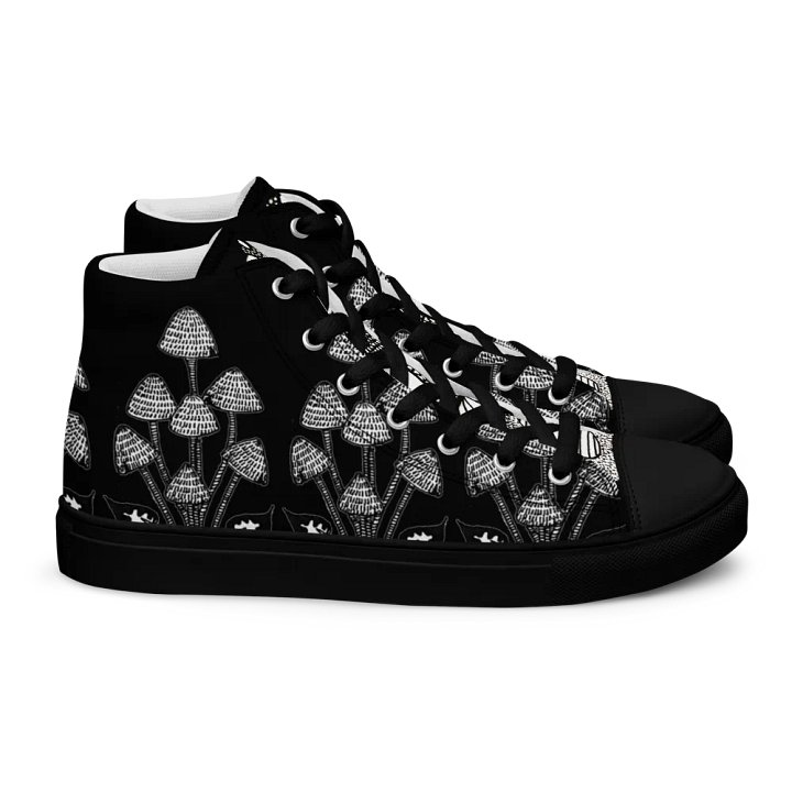 Striped Mushroom Men's High Tops product image (2)