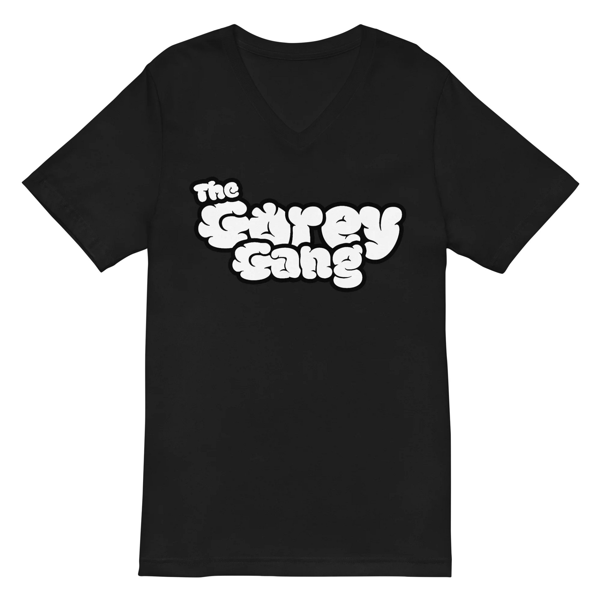 Gorey Gang B+W - Bella+Canvas Short Sleeve V-Neck Jersey T-Shirt product image (3)