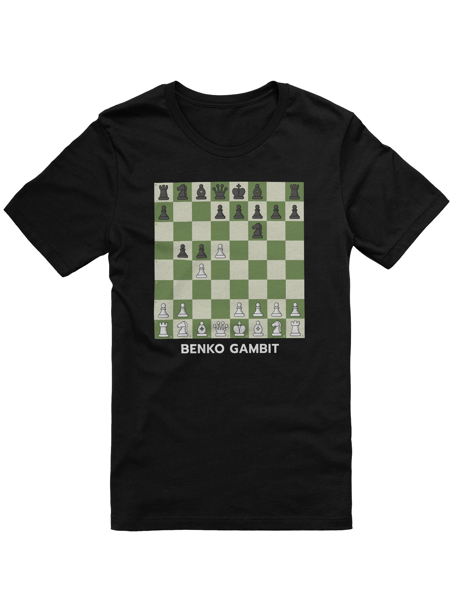 Benko Gambit T-shirt product image (1)