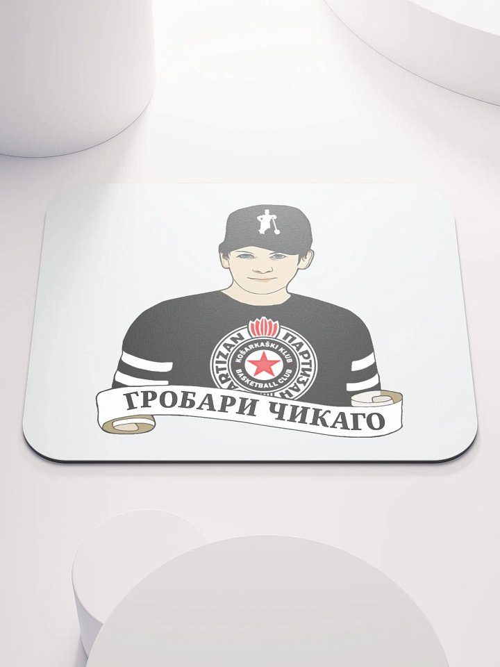Grobari Čikago KK Partizan Classic Mouse Pad product image (1)