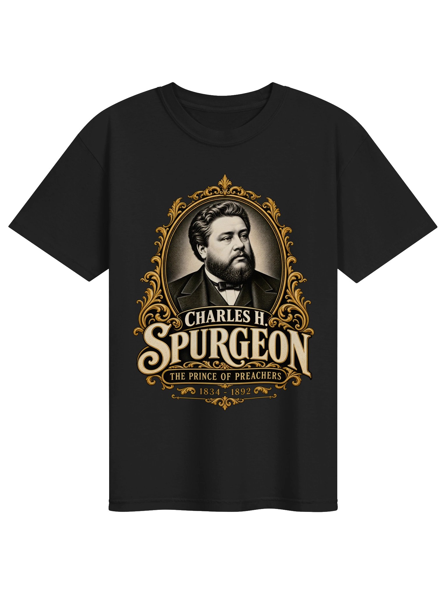 Charles H. Spurgeon – The Prince of Preachers | Faith, Fire & Conviction T-Shirt product image (5)